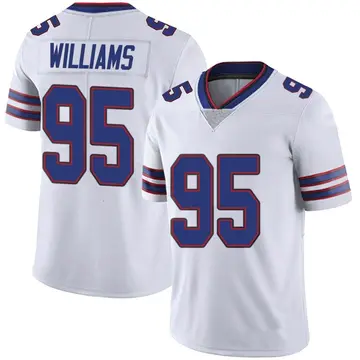 Nike Kyle Williams Men's Limited Buffalo Bills White Color Rush Vapor Untouchable Jersey