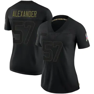 Nike Lorenzo Alexander Women's Limited Buffalo Bills Black 2020 Salute To Service Jersey