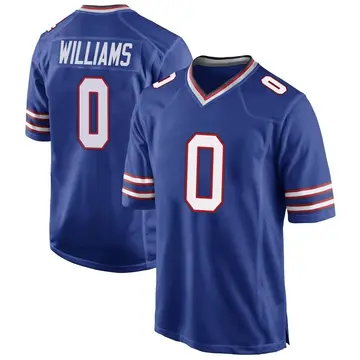 Nike Malik Williams Men's Game Buffalo Bills Royal Blue Team Color Jersey