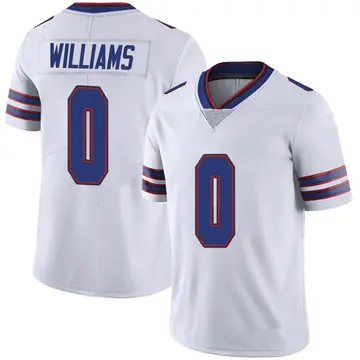 Nike Malik Williams Men's Limited Buffalo Bills White Color Rush Vapor Untouchable Jersey