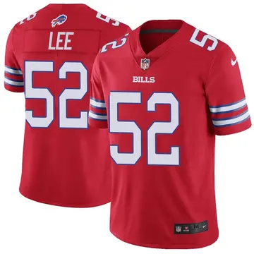 Nike Marquel Lee Men's Limited Buffalo Bills Red Color Rush Vapor Untouchable Jersey