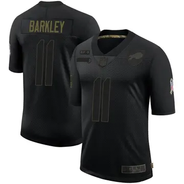 Nike Matt Barkley Men's Limited Buffalo Bills Black 2020 Salute To Service Jersey