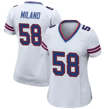 Nike Matt Milano Women's Game Buffalo Bills White Jersey