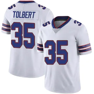 Nike Mike Tolbert Youth Limited Buffalo Bills White Color Rush Vapor Untouchable Jersey