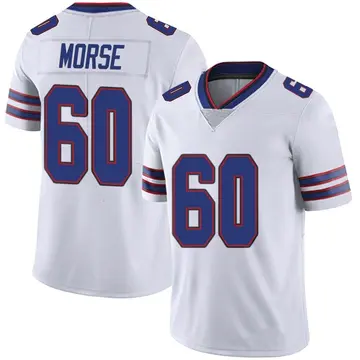 Nike Mitch Morse Youth Limited Buffalo Bills White Color Rush Vapor Untouchable Jersey