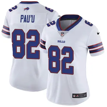 Nike Neil Pau'u Women's Limited Buffalo Bills White Color Rush Vapor Untouchable Jersey
