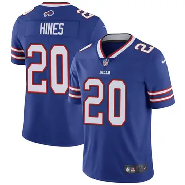 Nike Nyheim Hines Men's Limited Buffalo Bills Royal Team Color Vapor Untouchable Jersey