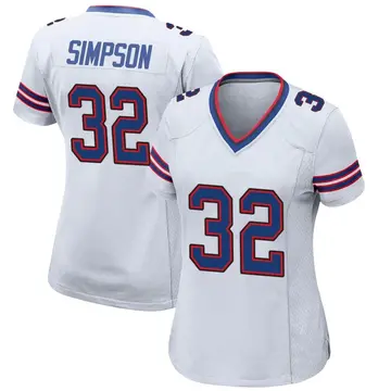 Nike O. J. Simpson Women's Game Buffalo Bills White Jersey