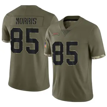 Nike Quintin Morris Men's Limited Buffalo Bills Olive 2022 Salute To Service Jersey