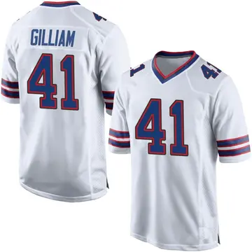 Nike Reggie Gilliam Youth Game Buffalo Bills White Jersey