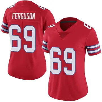 Nike Reid Ferguson Women's Limited Buffalo Bills Red Color Rush Vapor Untouchable Jersey