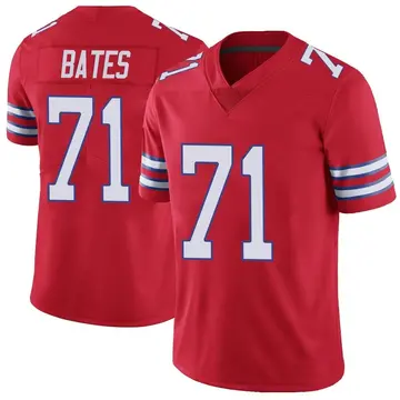 Nike Ryan Bates Youth Limited Buffalo Bills Red Color Rush Vapor Untouchable Jersey