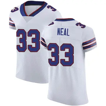 Nike Siran Neal Men's Elite Buffalo Bills White Vapor Untouchable Jersey