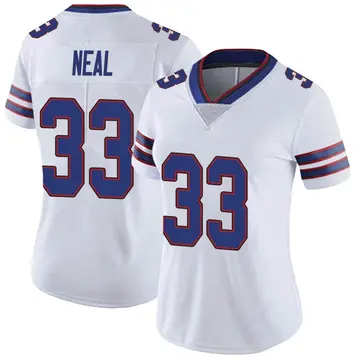 Nike Siran Neal Women's Limited Buffalo Bills White Color Rush Vapor Untouchable Jersey