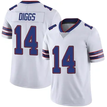 Nike Stefon Diggs Youth Limited Buffalo Bills White Color Rush Vapor Untouchable Jersey