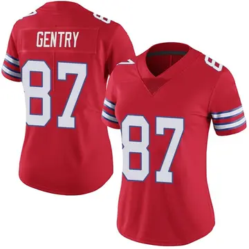 Nike Tanner Gentry Women's Limited Buffalo Bills Red Color Rush Vapor Untouchable Jersey