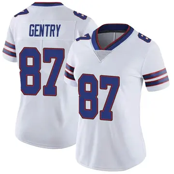 Nike Tanner Gentry Women's Limited Buffalo Bills White Color Rush Vapor Untouchable Jersey