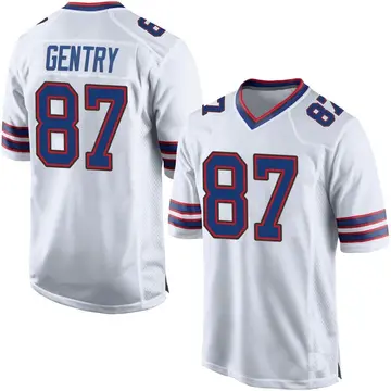 Nike Tanner Gentry Youth Game Buffalo Bills White Jersey