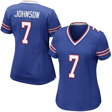 Nike Taron Johnson Women's Game Buffalo Bills Royal Blue Team Color Jersey