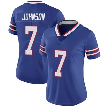 Nike Taron Johnson Women's Limited Buffalo Bills Royal Team Color Vapor Untouchable Jersey