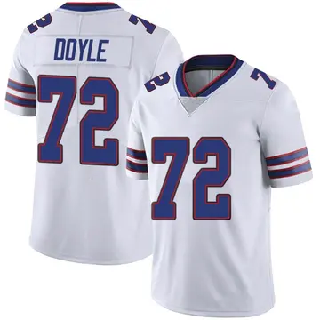 Nike Tommy Doyle Youth Limited Buffalo Bills White Color Rush Vapor Untouchable Jersey