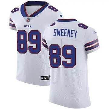 Nike Tommy Sweeney Men's Elite Buffalo Bills White Vapor Untouchable Jersey