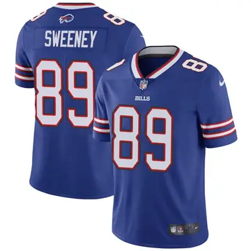 Nike Tommy Sweeney Men's Limited Buffalo Bills Royal Team Color Vapor Untouchable Jersey