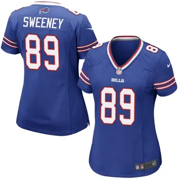 Nike Tommy Sweeney Women's Game Buffalo Bills Royal Blue Team Color Jersey