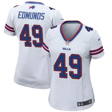 Nike Tremaine Edmunds Women's Game Buffalo Bills White Jersey