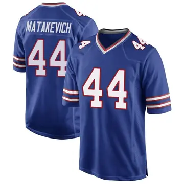 Nike Tyler Matakevich Youth Game Buffalo Bills Royal Blue Team Color Jersey