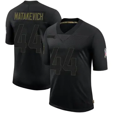 Nike Tyler Matakevich Youth Limited Buffalo Bills Black 2020 Salute To Service Jersey