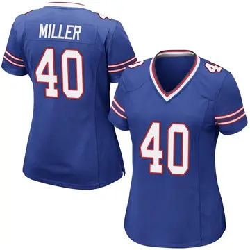 Nike Von Miller Women's Game Buffalo Bills Royal Blue Team Color Jersey