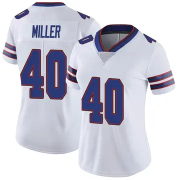 Nike Von Miller Women's Limited Buffalo Bills White Color Rush Vapor Untouchable Jersey