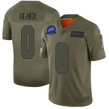 Nike Will Ulmer Men's Limited Buffalo Bills Camo 2019 Salute to Service Jersey