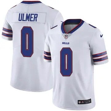 Nike Will Ulmer Youth Limited Buffalo Bills White Color Rush Vapor Untouchable Jersey