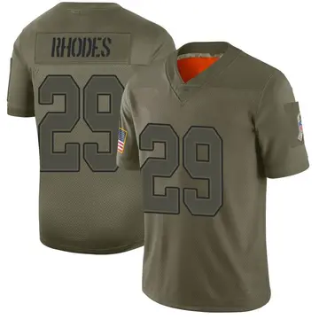 Nike Xavier Rhodes Men's Limited Buffalo Bills Camo 2019 Salute to Service Jersey
