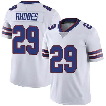 Nike Xavier Rhodes Men's Limited Buffalo Bills White Color Rush Vapor Untouchable Jersey