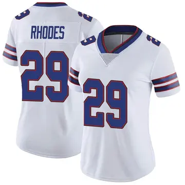 Nike Xavier Rhodes Women's Limited Buffalo Bills White Color Rush Vapor Untouchable Jersey